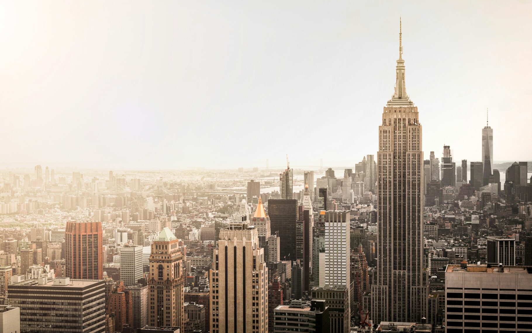 Manhattan city skyline