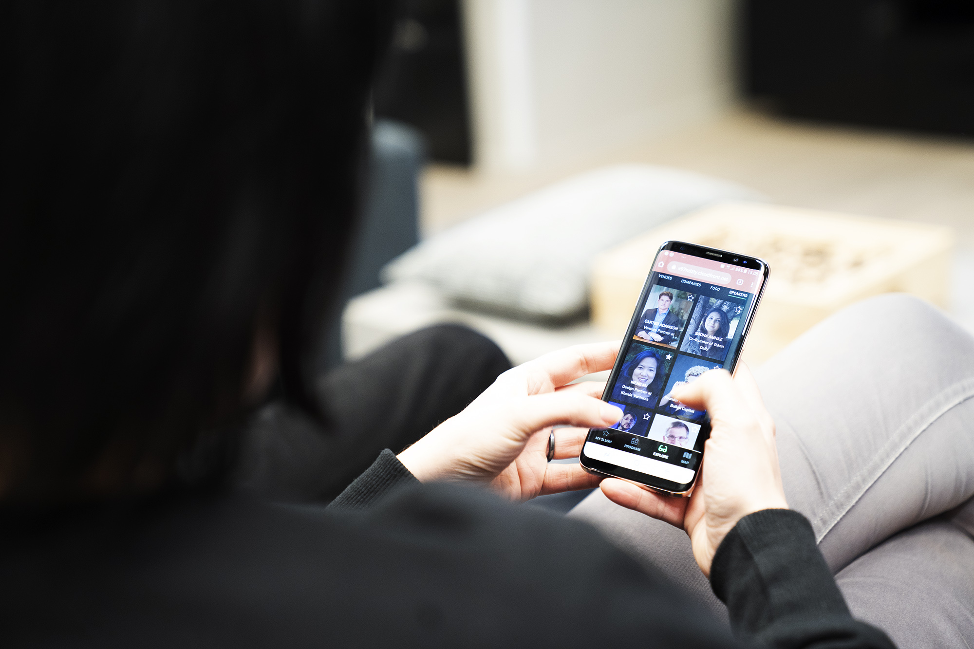 Testing the Slush web app (PWA)