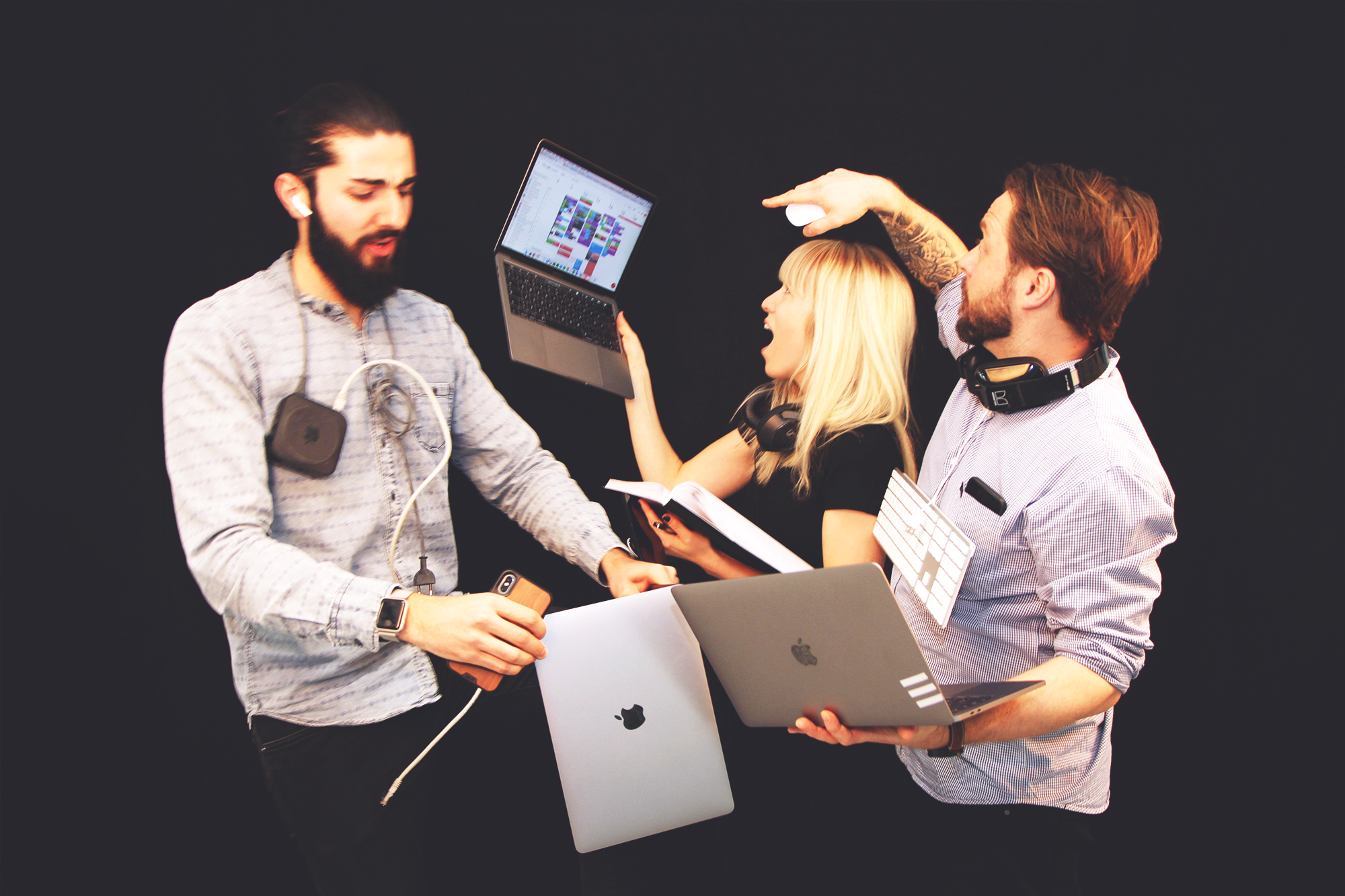 Remy, Riikka and Joakim