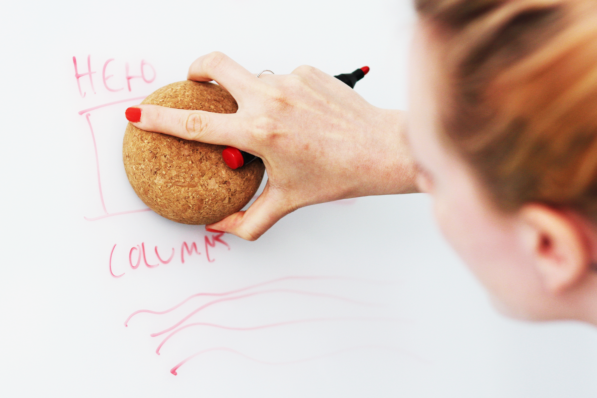 designing web content at Evermade